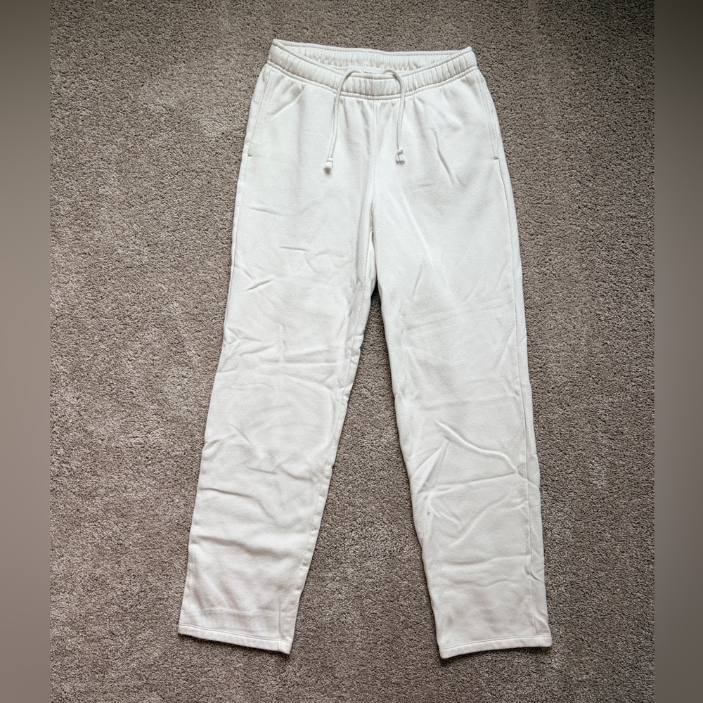 Cozy White Sweatpants